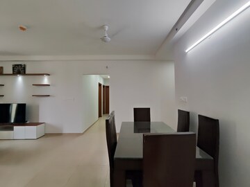 Team Area in 3 BHK Apartment at Bhartiya Nikoo Homes Phase 2, Thanisandra Main Road – for Rent