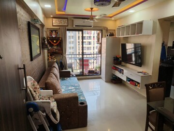 Living Room in 2 BHK Apartment at Rustomjee Avenue L1, Virar West – for Sale