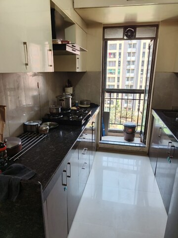 Kitchen in 2 BHK Apartment at Rustomjee Avenue L1, Virar West – for Sale