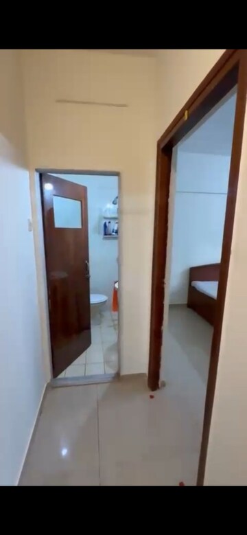 Bathroom in 1 BHK Apartment at Bhoomi Classic, Malad West – for Rent