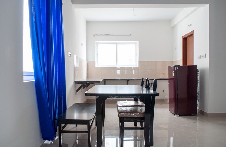 Kitchen, accurate-wind-chimes 2 Bedroom 1180 Sq.Ft. Apartment In Gachibowli Hyderabad 8806645