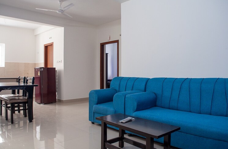 Bedroom, accurate-wind-chimes 2 Bedroom 1180 Sq.Ft. Apartment In Gachibowli Hyderabad 8806645