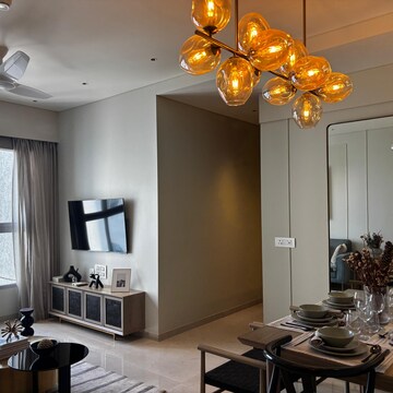 Living Room in 3 BHK Apartment at Piramal Vaikunth Vairat, Ashok Nagar – for Sale