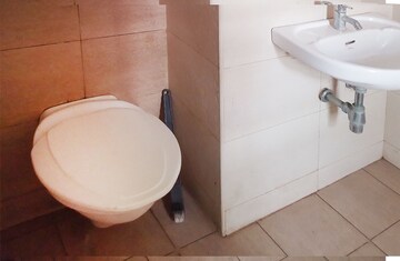 Bathroom in 3 BHK Apartment at Accurate Wind Chimes, Gachibowli – for Rent