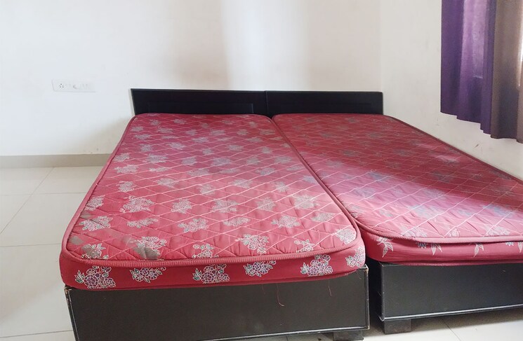 Bedroom, accurate-wind-chimes 3 Bedroom 1655 Sq.Ft. Apartment In Gachibowli Hyderabad 8806669