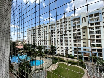 Balcony in 3 BHK Apartment at Adarsh Palm Retreat, Marathahalli Orr – for Rent