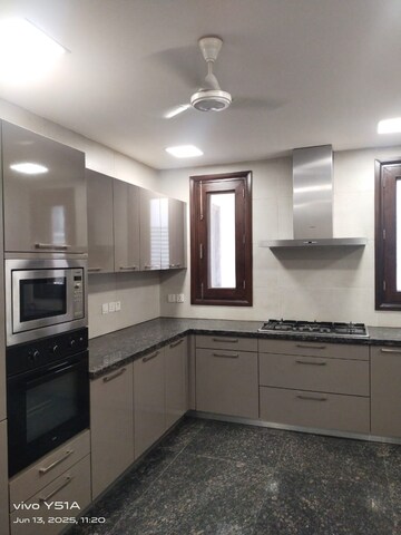 Kitchen in 4 BHK Apartment at Vasant Vihar – for Rent