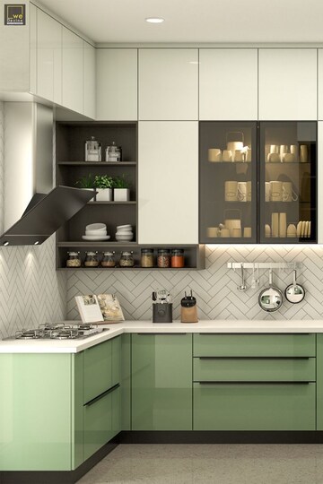 Kitchen in 4 BHK Villa at RWA Priya Niketan Block 56, Chittaranjan Park – for Rent