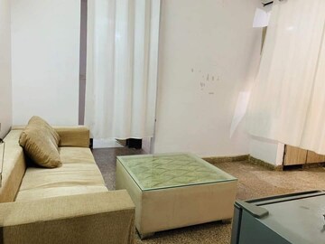 Living Room in 1 BHK Builder Floor at Saket – for Rent