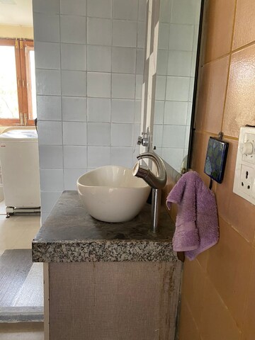 Bathroom in 3 BHK Builder Floor at Sarvodaya Enclave – for Rent