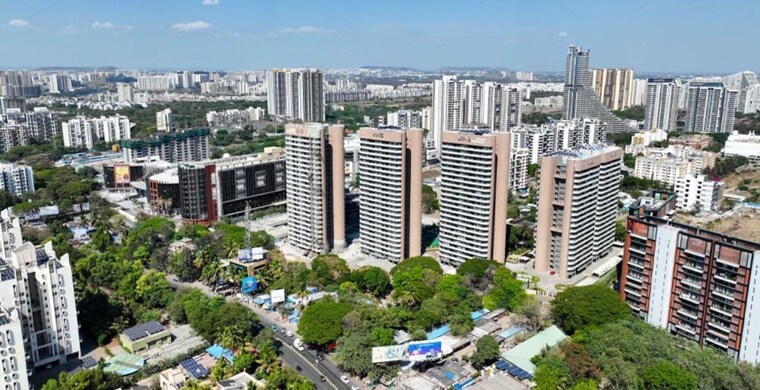 Exterior View, kumar-prospera-hadapsar 2 Bedroom 870 Sq.Ft. Apartment In Hadapsar Pune 8806861