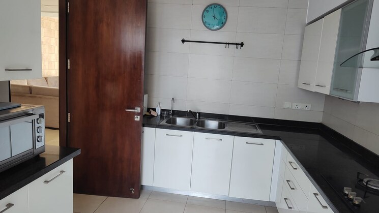 Kitchen, abw-la-lagune 4 Bedroom 3160 Sq.Ft. Apartment In Sector 54 Gurgaon 8806874