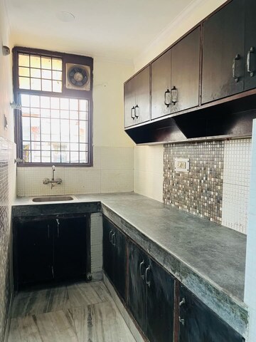 Kitchen in 1 BHK Builder Floor at Saket – for Rent