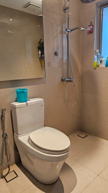 Bathroom in 2 BHK Apartment at One Hiranandani Park, Ghodbunder Road – for Sale