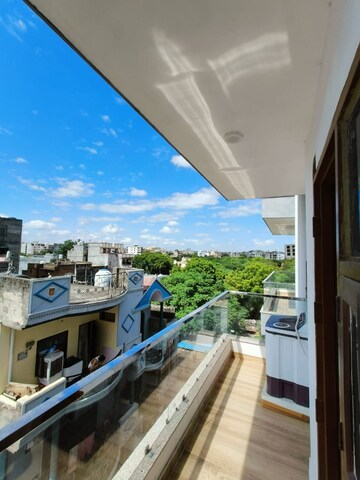 1 BHK Builder Floor – Exterior View View at Saket - for Rent