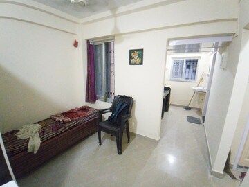 Living Room in 1 BHK Apartment at MHADA Prakash Cotton Mill, Lower Parel – for Rent