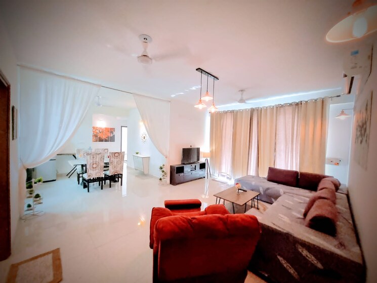 Living Room, gulmohar park 4 Bedroom 300 Sq.Yd. Builder Floor In Gulmohar Park Delhi 8806962