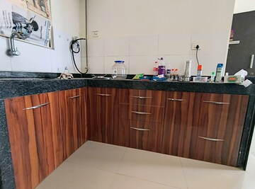 Kitchen in 1 BHK Apartment at Mantra Insignia, Mundhwa – for Rent
