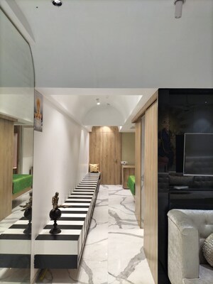 Staircase in 2 BHK Apartment at Crystal Armus, Chembur – for Sale