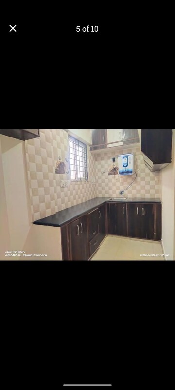 Kitchen in 2 BHK Builder Floor at Hsr Layout – for Rent