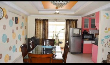 Living Room in 3 BHK Apartment at Ambara Shri Krishna, Thanisandra Main Road – for Rent