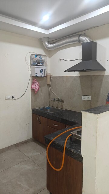 Kitchen in 1 BHK Apartment at MS Enclave Zirakpur, Dhakoli – for Rent