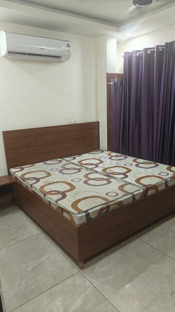 Bedroom in 1 BHK Apartment at MS Enclave Zirakpur, Dhakoli – for Rent