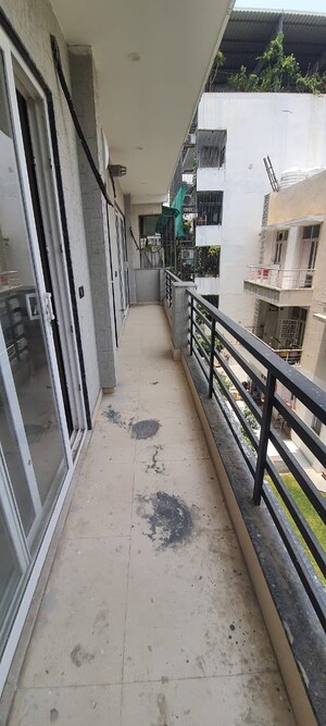 Balcony in 4 BHK Builder Floor at Sushant Lok Iii – for Sale