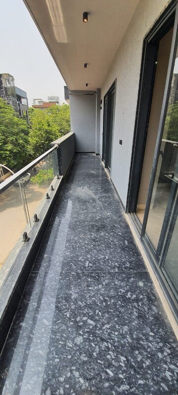 Balcony in 4 BHK Builder Floor at Sushant Lok Iii – for Sale