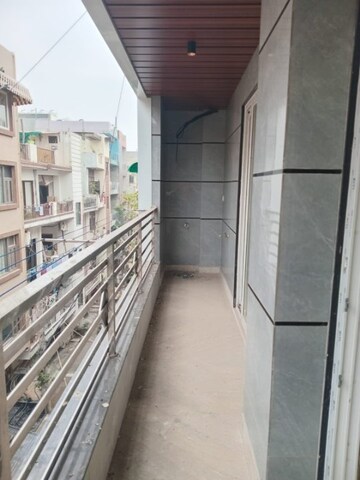 Balcony in 3.5 BHK Builder Floor at Dwarka Mor – for Rent