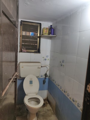 Bathroom in 1 RK Apartment at Sainath Shilp CHS, Kalyan West – for Sale