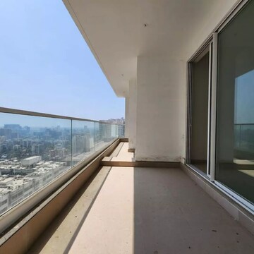 Balcony in 3 BHK Apartment at Celestia Heights, Azad Nagar – for Rent