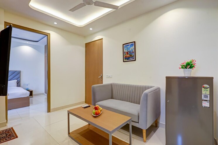 Bedroom, sector 55 1 Bedroom 550 Sq.Ft. Builder Floor In Sector 55 Gurgaon 8807211