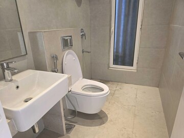 Bathroom in 3 BHK Apartment at Indiabulls Sky Forest, Lower Parel – for Rent