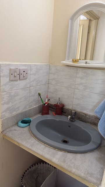 Bathroom in 3 BHK Apartment at Raheja Residency, Koramangala – for Rent