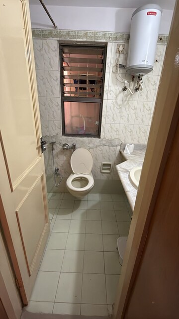 Bathroom in 3 BHK Apartment at Raheja Residency, Koramangala – for Rent