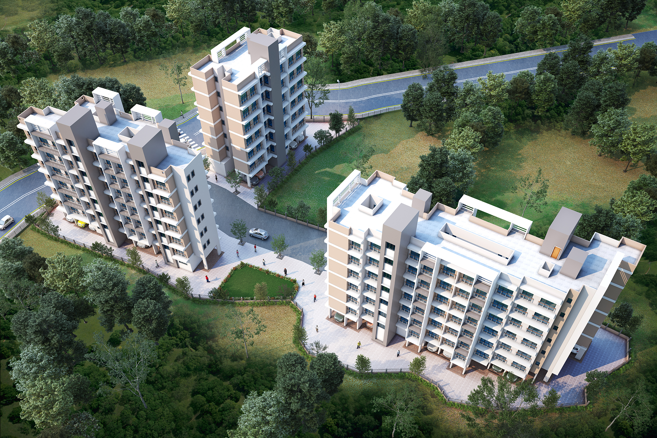 1 BHK Apartment For Sale in Shri Mangalmurti Chsl, ku