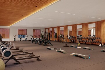 Gym in 2 BHK Apartment at Sureka Sunrise Aura, Dakshin Gobindopur – for Sale