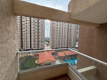 Balcony in 3 BHK Apartment at VTP Beaumonde, Kharadi – for Rent