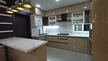 Kitchen in 3 BHK Builder Floor at Godrej Icon, Sector 88a – for Rent
