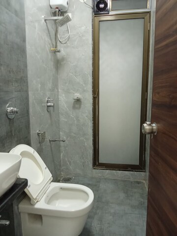 Bathroom in 1 BHK Apartment at Goregaon West – for Rent