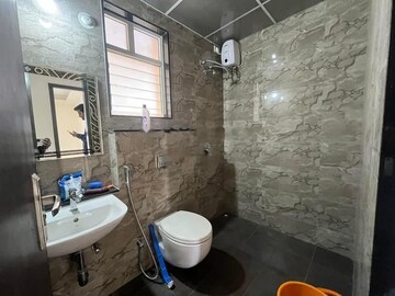 Bathroom in 2 BHK Apartment at Nyati Elysia, Kharadi – for Rent