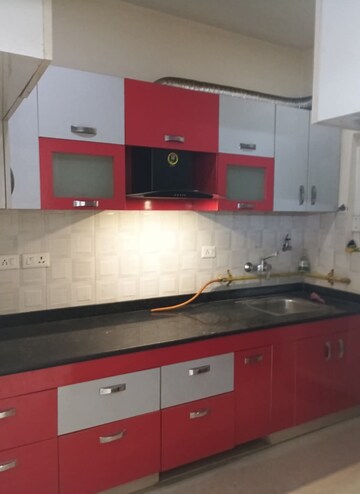 Kitchen in 2.5 BHK Apartment at Shri Radha Sky Gardens, Sector 16b Greater Noida – for Rent