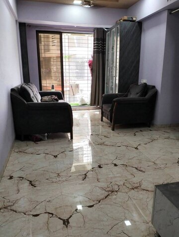 Living Room in 1 BHK Apartment at Shreeji Cloud, Ulwe – for Rent