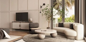 Living Room in 4 BHK Villa at Moira – for Sale