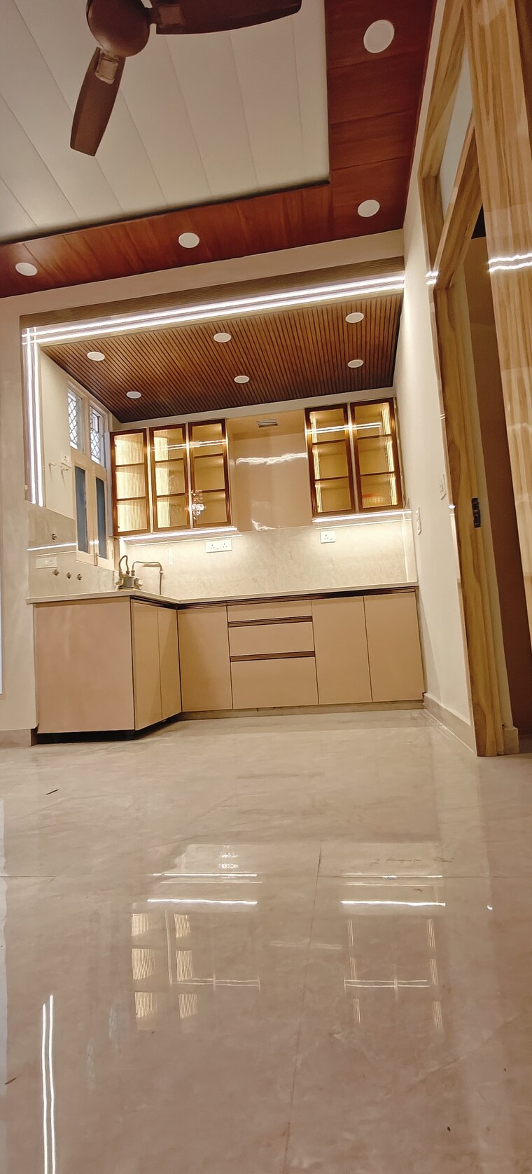 Kitchen, shakti khand iv 3 Bedroom 1200 Sq.Ft. Builder Floor In Shakti Khand iv Ghaziabad 8807457