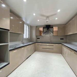 Kitchen in 4 BHK Builder Floor at Freedom Fighters Enclave – for Sale