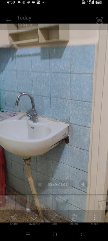 Bathroom in 1 BHK Apartment at Shreedham Vihang Darshan, Andheri East – for Rent