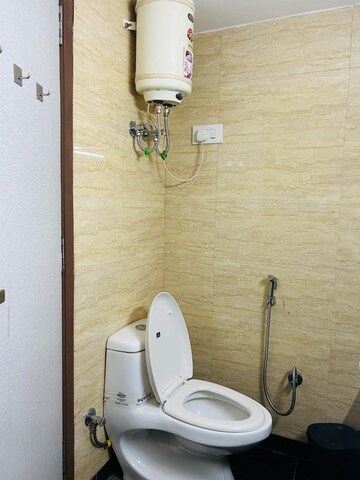 Bathroom in 1 BHK Builder Floor at Paryavaran Complex – for Rent