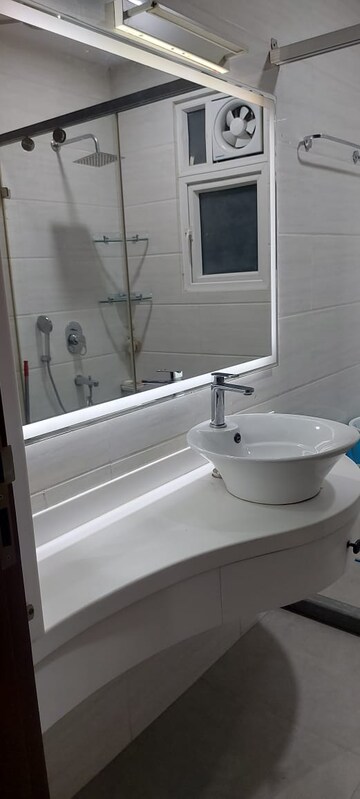 Bathroom in 3 BHK Builder Floor at Saket – for Rent
